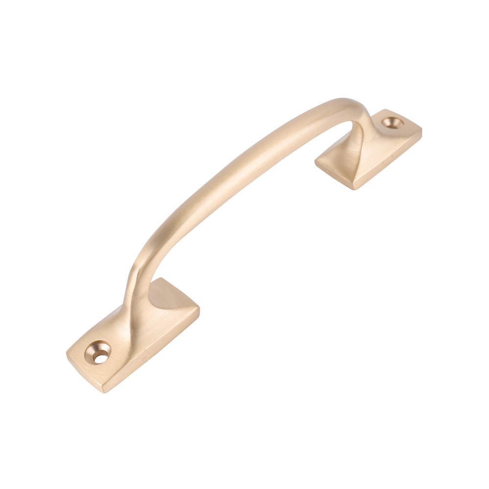 Sash Heritage Shaped Sash Handle (129mm) - Satin Brass